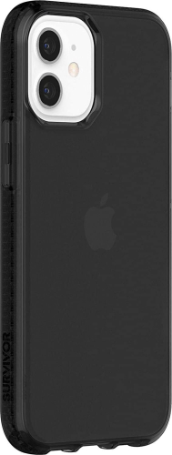 CAPA GRIFFIN SURVIVOR CLEAR IPHONE 12 MINI BLACK