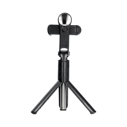 SELFIE STICK COMBO (XT-13S) TRIPOD COM CONTROLE REMOTO BLUETOOTH E ESPELHO BLACK