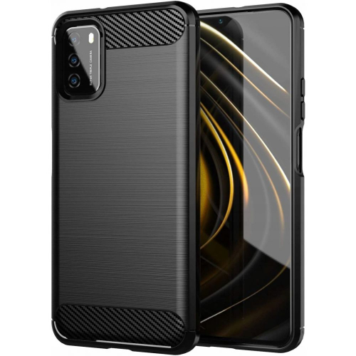 CAPA TECH-PROTECT TPU CARBON XIAOMI POCO M3 BLACK