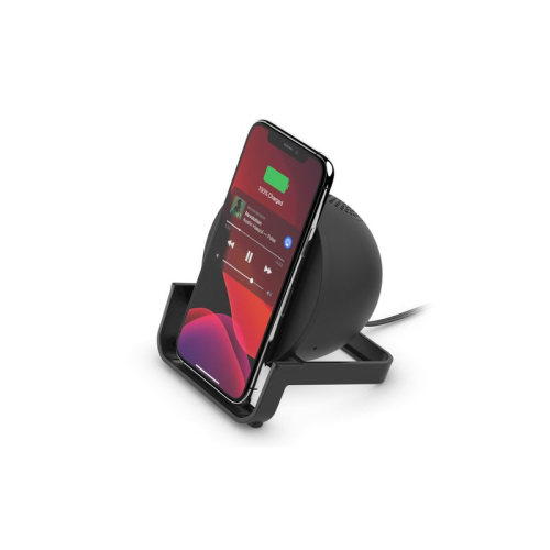 SUPORTE BELKIN DE CARREGAMENTO WIRELESS + COLUNA BLUETOOTH BLACK