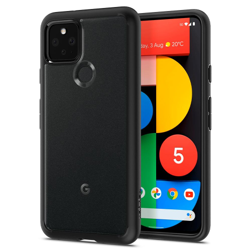 CAPA SPIGEN ULTRA HYBRID GOOGLE PIXEL 5 MATTE BLACK