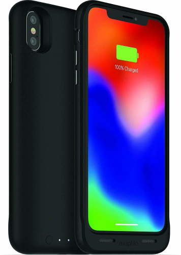 CAPA DE CARREGAMENTO MOPHIE WIRELESS IPHONE X/XS BLACK