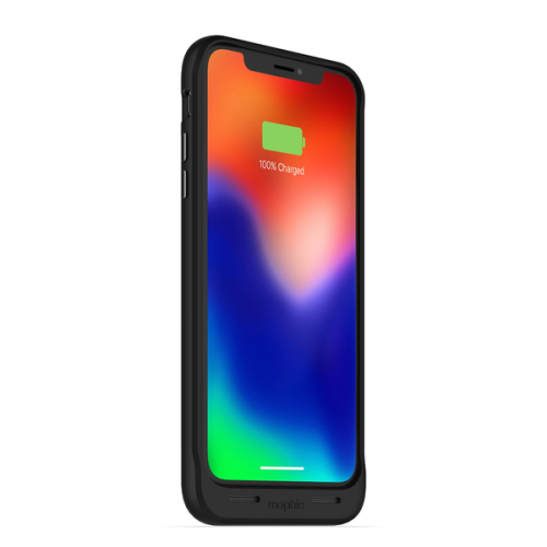 CAPA DE CARREGAMENTO MOPHIE WIRELESS IPHONE X/XS BLACK