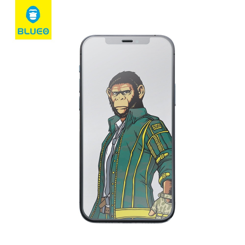PELICULA VIDRO 5D MR.MONKEY STRONG MATTE IPHONE 13 MINI BLACK