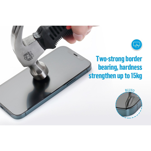 PELICULA VIDRO 5D MR.MONKEY STRONG MATTE IPHONE 13 MINI BLACK