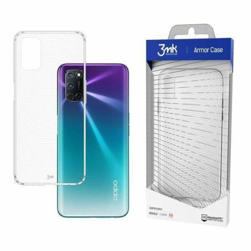 CAPA ARMOR 3MK OPPO A72 CLEAR