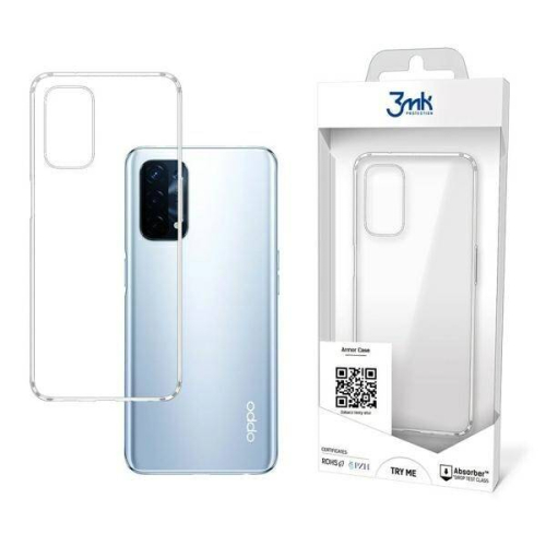 CAPA ARMOR 3MK OPPO A54 5G CLEAR