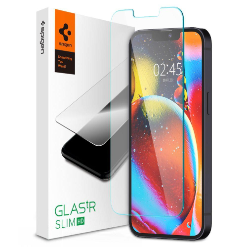 PELICULA DE VIDRO TEMPERADO SPIGEN GLAS.tR SLIM iPHONE 13 PRO MAX (AGL03382)