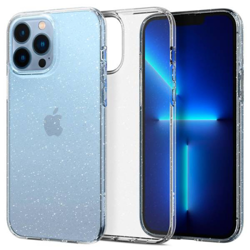 CAPA SPIGEN LIQUID CRYSTAL GLITTER  IPHONE 13 PRO CRYSTAL QUARTZ (ACS03255)
