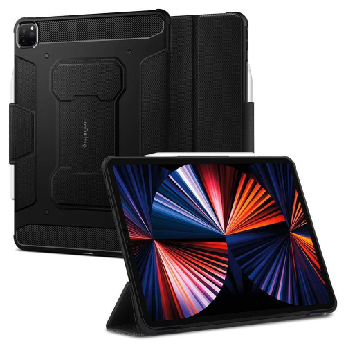 CAPA SPIGEN RUGGED ARMOR PRO IPAD PRO 12.9'' (2021) BLACK (ACS02889)