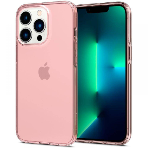 CAPA SPIGEN CRYSTAL FLEX IPHONE 13 PRO MAX ROSE (ACS03241)