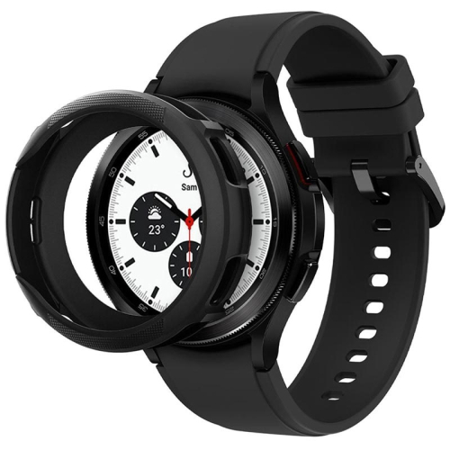 CAPA SPIGEN LIQUID AIR SAMSUNG GALAXY WATCH 4 46MM MATTE BLACK (ACS03140)