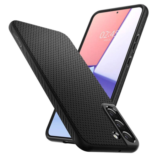 CAPA SPIGEN LIQUID AIR SAMSUNG GALAXY S22 MATTE BLACK (ACS03987)