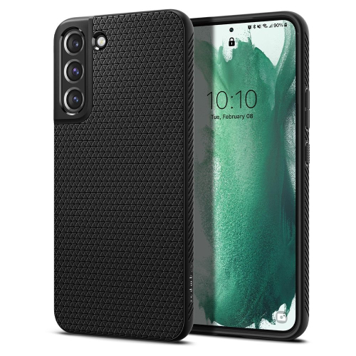 CAPA SPIGEN LIQUID AIR SAMSUNG GALAXY S22+ MATTE BLACK (ACS03953)