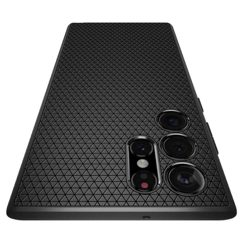 CAPA SPIGEN LIQUID AIR SAMSUNG GALAXY S22 ULTRA MATTE BLACK (ACS03915)