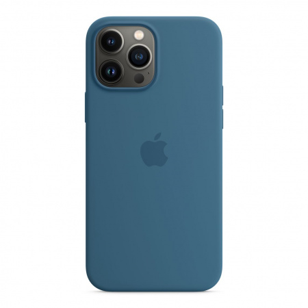 CAPA APPLE IPHONE 13 PRO MAX SILICONE COM MAGSAFE BLUE JAY  MM2Q3ZM/A (OPEN BOX/DAMAGE BLISTER)