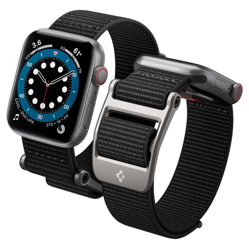 BRACELETE SPIGEN DURAPRO FLEX APPLE WATCH 45/44/42MM BLACK (AMO02465)