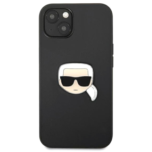 CAPA KARL LAGERFELD IPHONE 13 PRO LEATHER BLACK