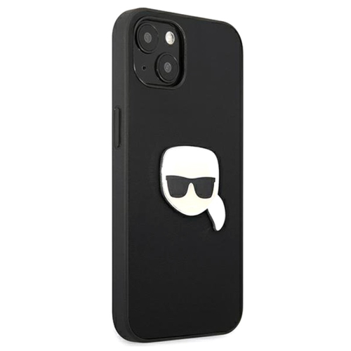 CAPA KARL LAGERFELD IPHONE 13 PRO LEATHER BLACK