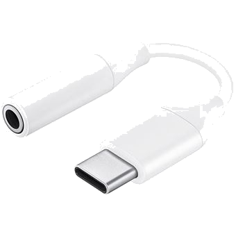 ADAPTADOR SAMSUNG USB-C/JACK 3.5 WHITE (EE-UC10J)