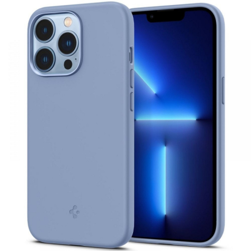CAPA SPIGEN SILICONE FIT IPHONE 13 PRO MAX SIERRA BLUE (ACS03907)