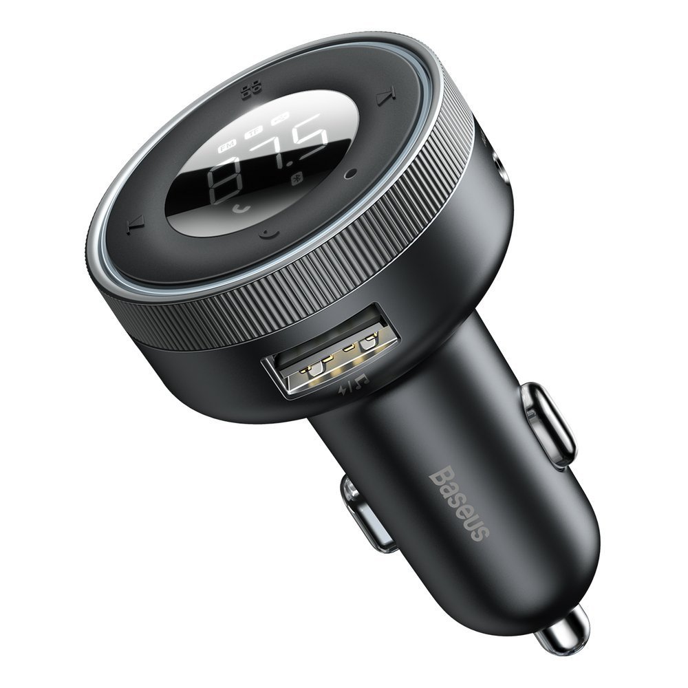 BASEUS- ENJOY CAR WIRELESS MP3/ CHARGER BLACK