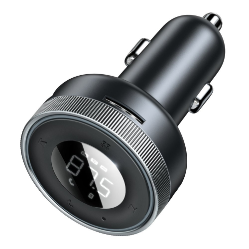 BASEUS- ENJOY CAR WIRELESS MP3/ CHARGER BLACK 