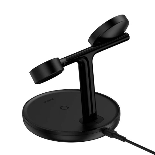 BASE DE CARREGAMENTO BASEUS 3 EM 1 APPLE WATCH AIRPODS E IPHONE