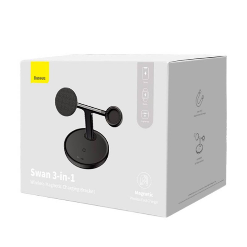BASE DE CARREGAMENTO BASEUS 3 EM 1 APPLE WATCH AIRPODS E IPHONE
