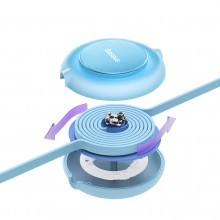 CABO BASEUS 3 EM 1 USB / M+L+C 3.5A 1.1M LIGHT BLUE (CAMJ010017)