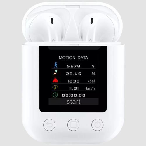 AURICULARES BLUETOOTH DENVER MUSIC PLAYER (TWM-850) WHITE