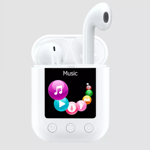 AURICULARES BLUETOOTH DENVER MUSIC PLAYER (TWM-850) WHITE