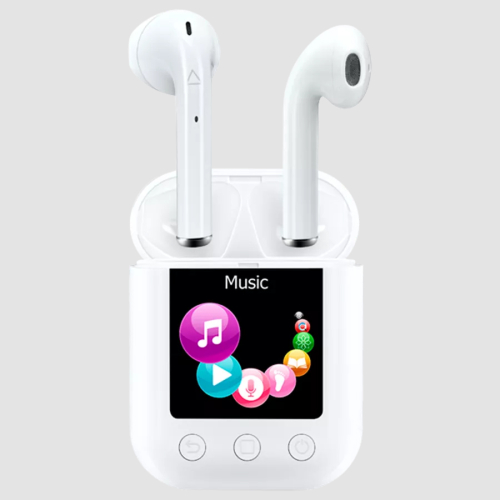 AURICULARES BLUETOOTH DENVER MUSIC PLAYER (TWM-850) WHITE