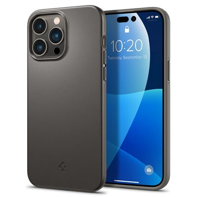 CAPA SPIGEN THIN FIT IPHONE 14 PRO MAX GUNMETAL (ACS04767)