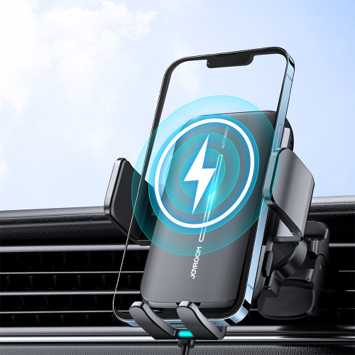 SUPORTE DE CARRO JOYROOM AUTO ALIGNMENT WIRELESS CHARGER 15W (JR-ZS245)