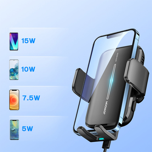 SUPORTE DE CARRO JOYROOM AUTO ALIGNMENT WIRELESS CHARGER 15W (JR-ZS245)