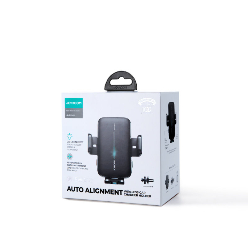 SUPORTE DE CARRO JOYROOM AUTO ALIGNMENT WIRELESS CHARGER 15W (JR-ZS245)
