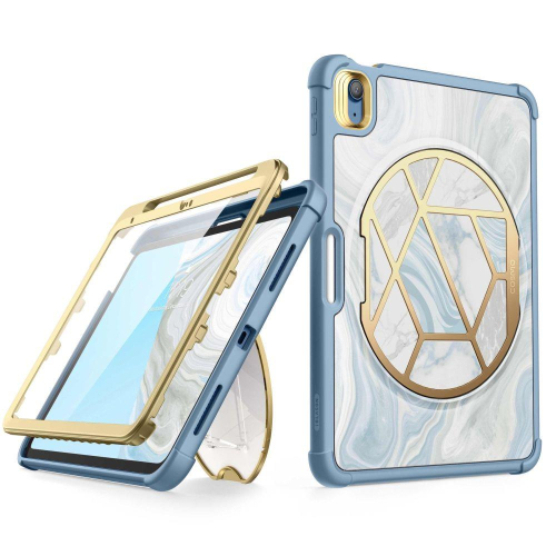 CAPA SUPCASE COSMO IPAD 10.9 2022 MARBLE BLUE