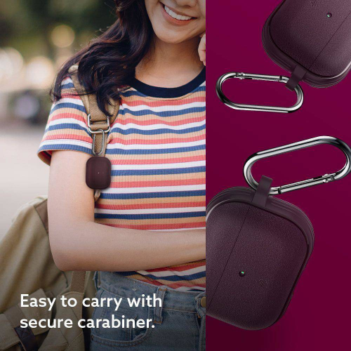 CAPA AIRPODS PRO CASEOLOGY BURGUNDY (ASD01116)
