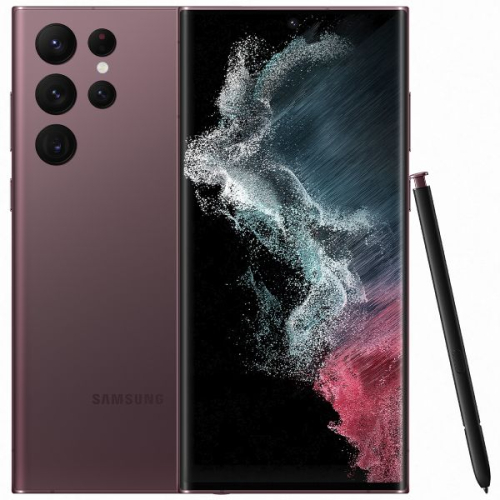 (SEMINOVO) SAMSUNG GALAXY S22 ULTRA 5G 12GB/256GB (SM-S908B/DS) BURGUNDY