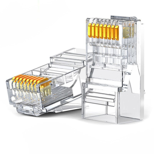 UGREEN 10X PLUG CONNECTOR RJ45 8P8C CAT 6 TRANSPARENT (50961)