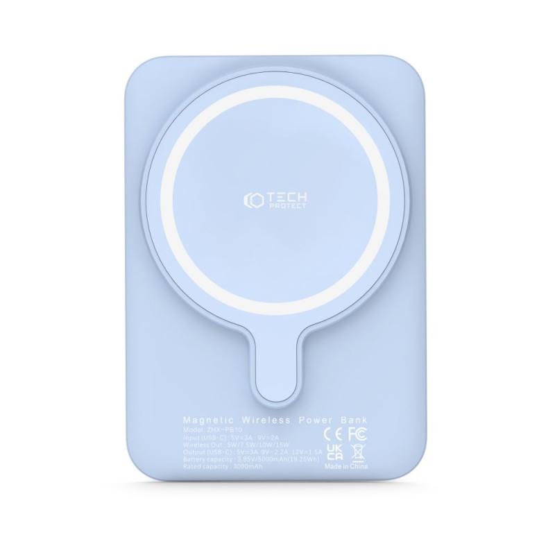 POWERBANK TECH-PROTECT PB10 5000MAH MAGSAFE AZUL