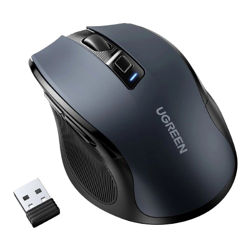 RATO UGREEN MU006 ERGONOMIC BLUETOOTH + 2.4GHZ WIRELESS 4000DPI BLACK