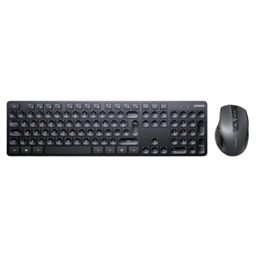 TECLADO + RATO WIRELESS UGREEN BLACK (MK006)
