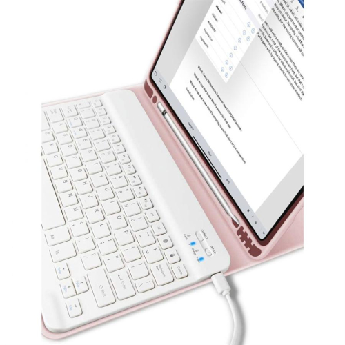 CAPA TECH-PROTECT SMARTCASE+ KEYBOARD IPAD AIR 4/5 PINK