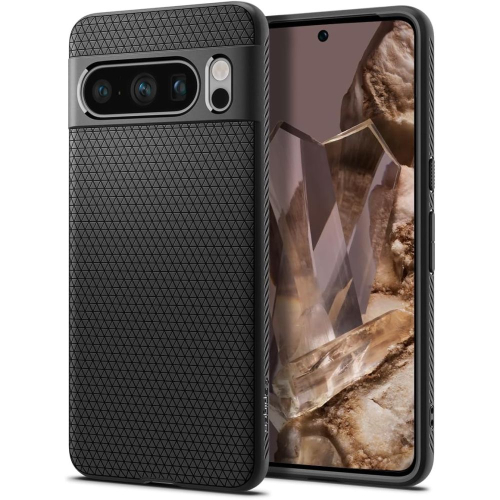 CAPA SPIGEN PIXEL 8 PRO LIQUID AIR MATTE BLACK (ACS06311)
