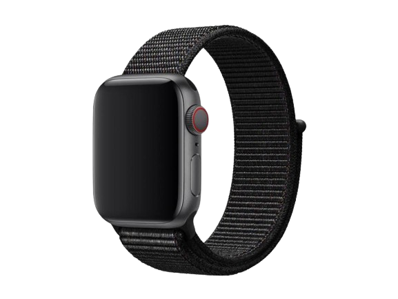 BRACELETE DEVIA NYLON PRETO APPLE WATCH 38MM/40MM