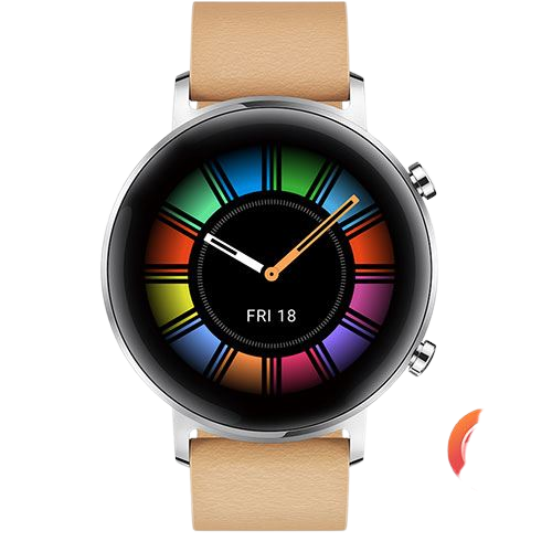 SMARTWATCH HUAWEI WATCH GT 2 42MM DAN-B19 GRAVEL BEGE