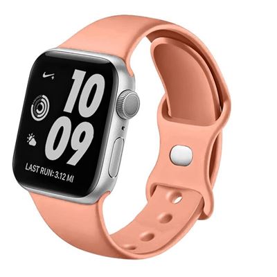 SWISSTEN -  BRACELETE EM SILICONE APPLE WATCH 38/40/41MM ORANGE
