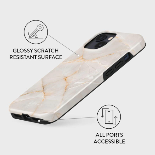 Burga - Tough Magsafe iPhone 15 (vanilla sand)